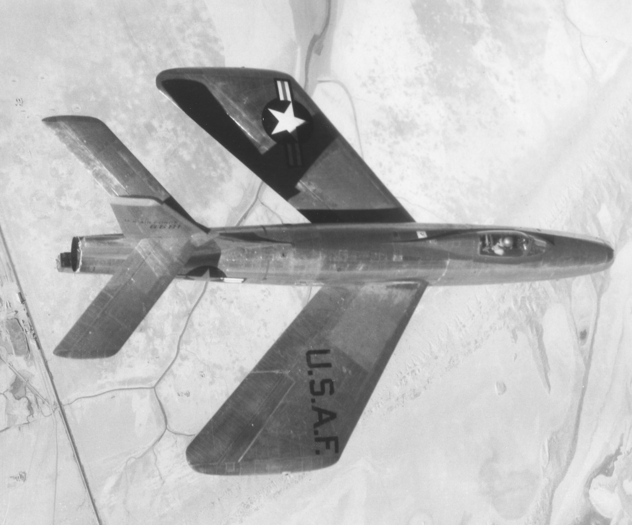 Republic XF-91 Thunderceptor Republic XF-91 Thunderceptor inverse-taper wings