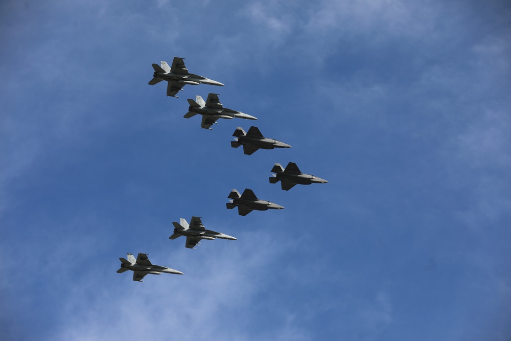 A Royal Norwegian Air Force F-35A Lightning II over Norway