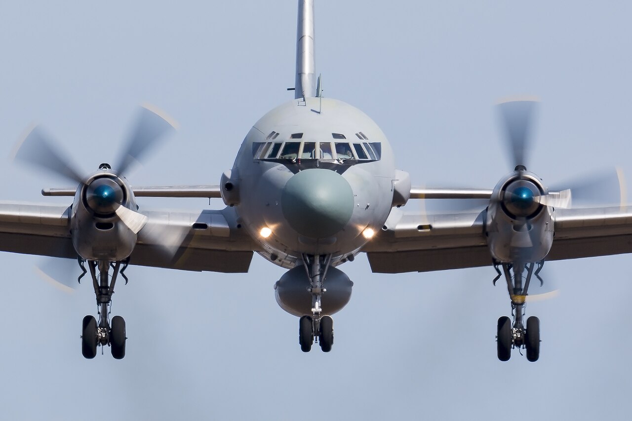 Russian Ilyushin Il-20M Coot-A electronic intelligence aircraft