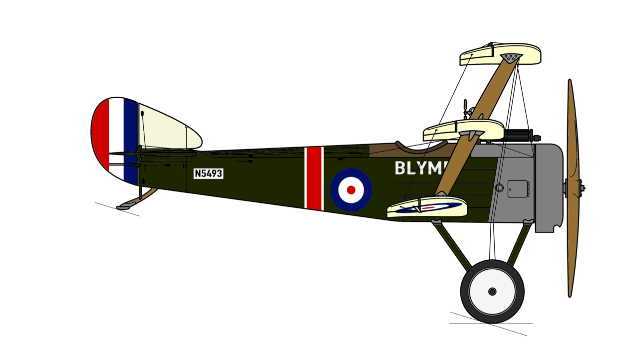 Robert Little’s Sopwith Triplane N5493 “Blymp”