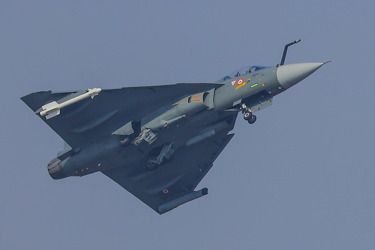 Tejas Mk1a Aero India 2025 Flight