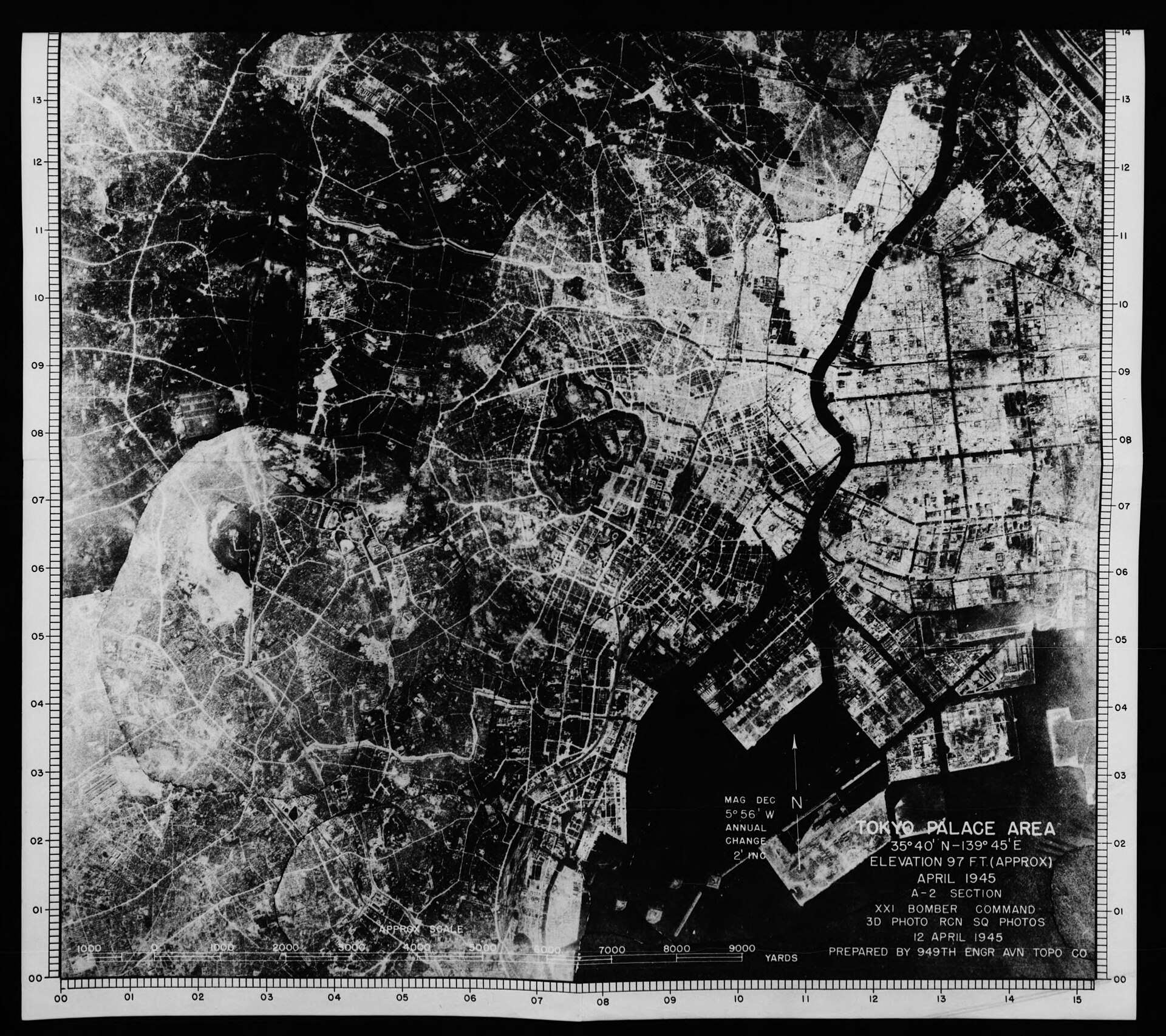 Tokyo after the firebombing of March 1945