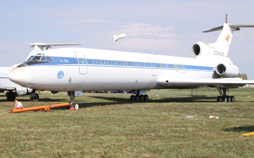 Das sowjetische Passagierflugzeug, das 1988 mit Wasserstoff flog