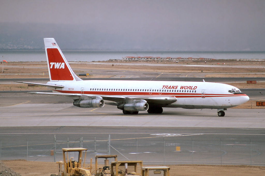 TWA Boeing 707-131B in Trans World Airlines Lackierung