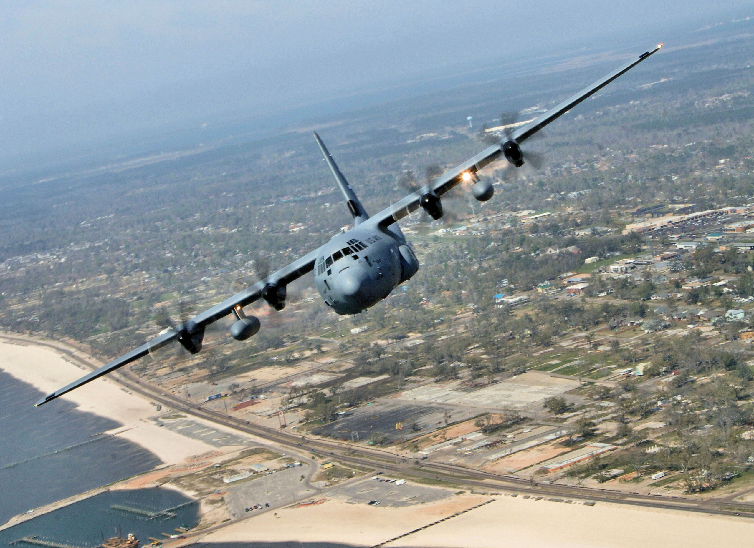 C-130 Hércules de la Fuerza Aérea de EE. UU. Avión C-130 Hércules de la Fuerza Aérea de EE. UU.