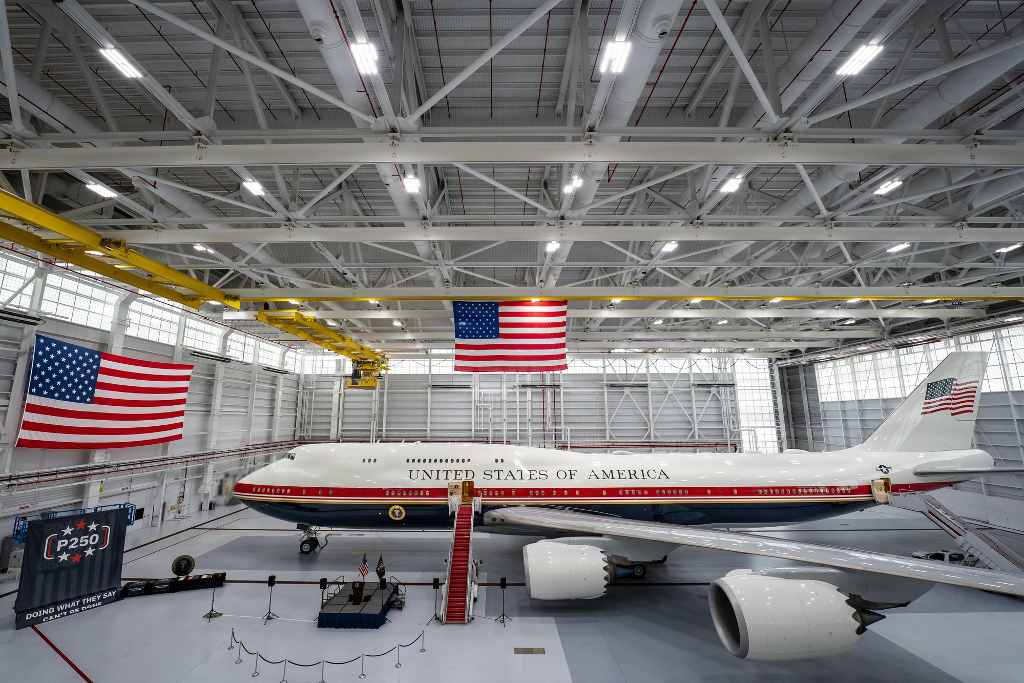 Puente de mando del VC-25B Air Force One