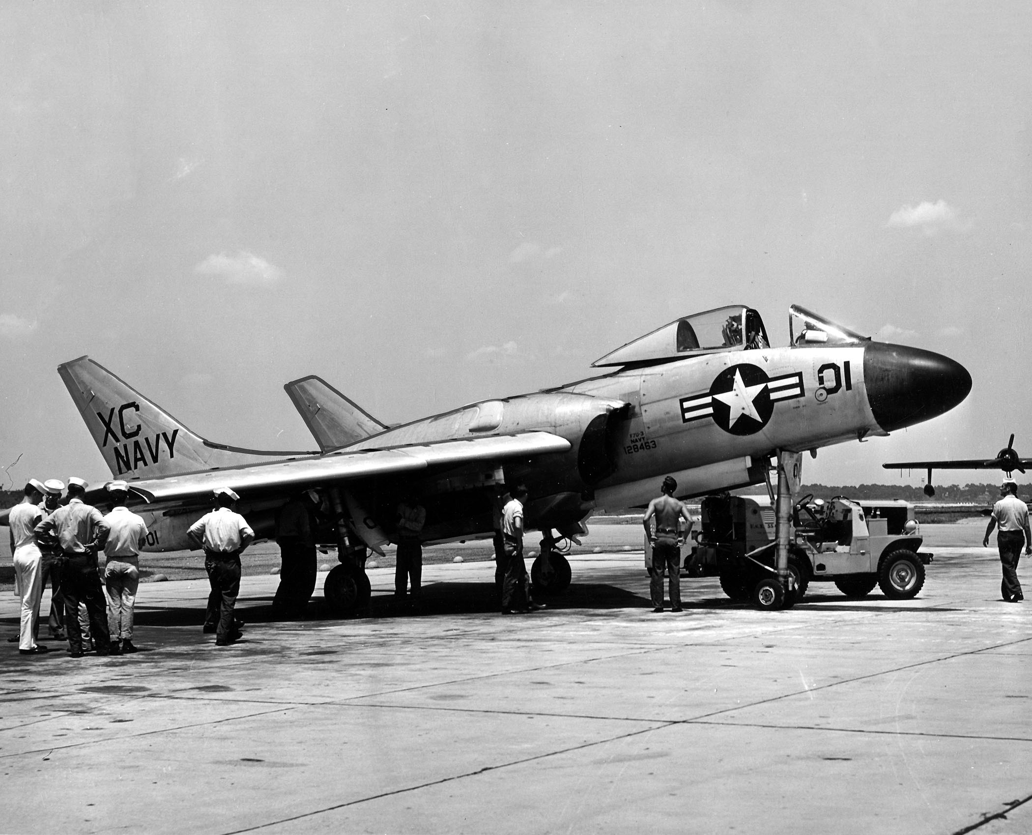 Vought F-7U Cutlass Us Navy