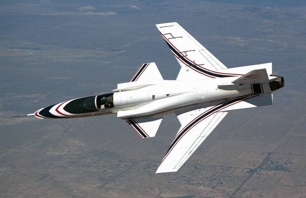 The Jet With Its Wings on Backwards