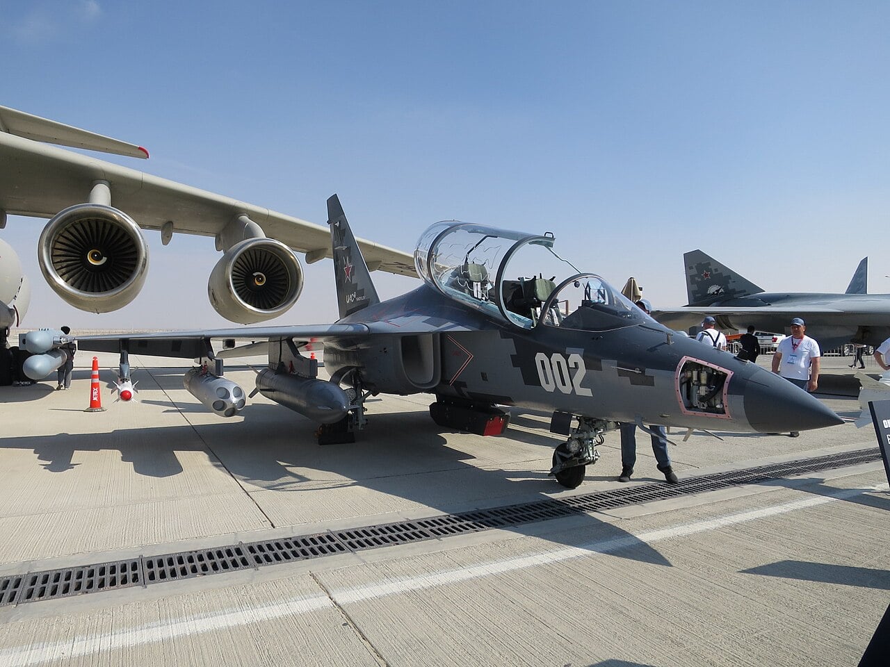 Upgraded Yak-130M at the Dubai Airshow 2025