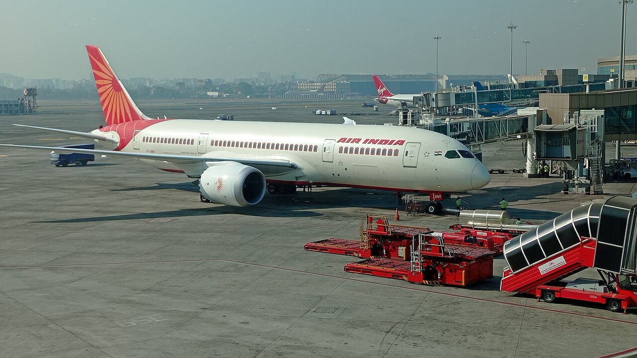 Boeing 787-8 Dreamliner d'Air India Boeing 787-8 Dreamliner d'Air India en vol
