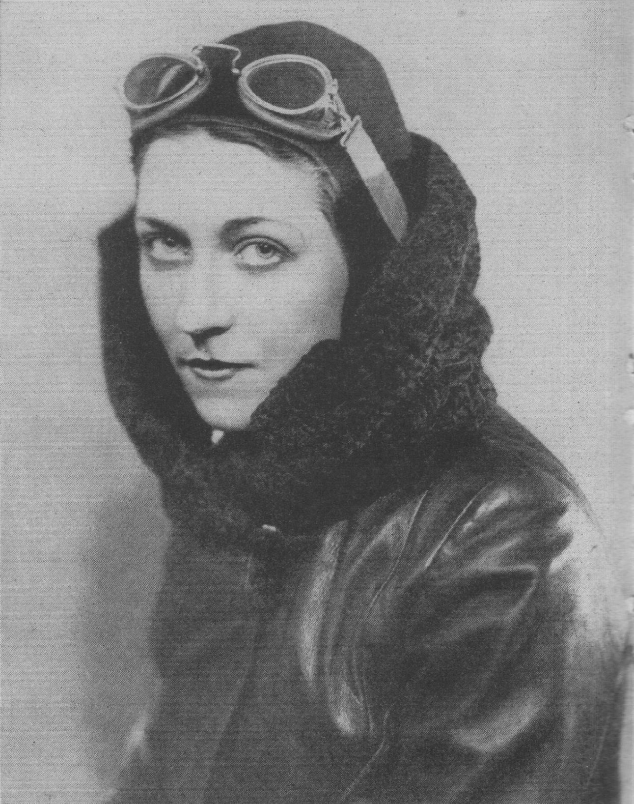 Amy Johnson. A London secretary who took up flying in her mid-twenties and became a global celebrity within a few years.
