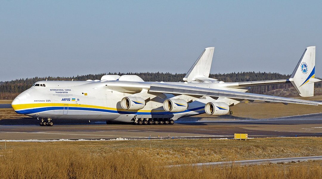 L'An-225 Mriya: il più grande aereo mai costruito.