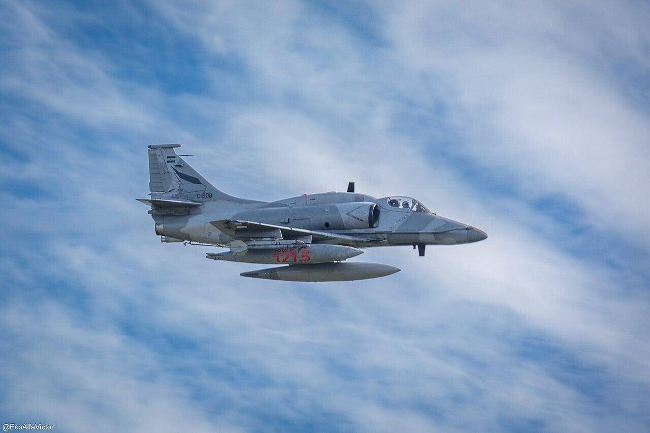 Ein argentinischer A-4 Skyhawk