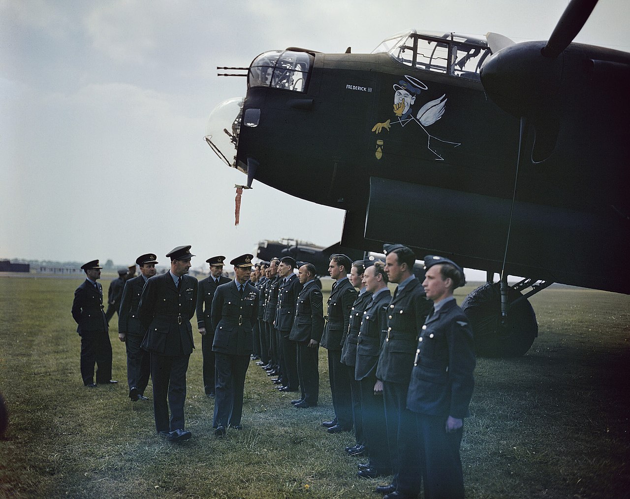 An Avro Lancaster, the bomber of 617 Squadron