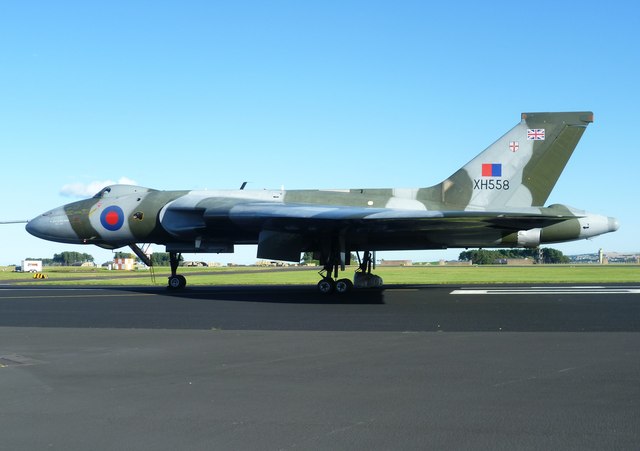 Avro Vulcan at an airshow