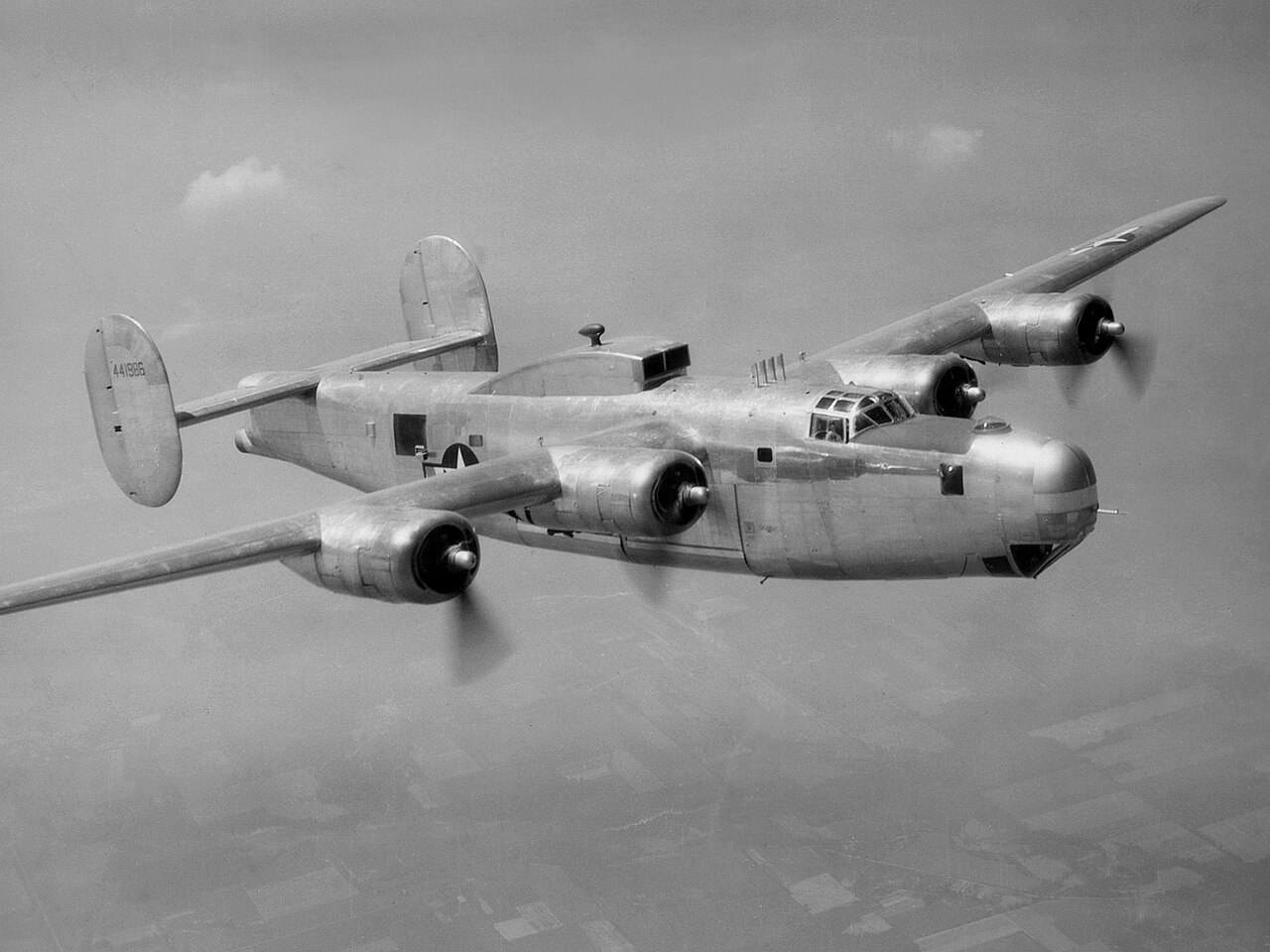 A Consolidated B-24 Liberator
