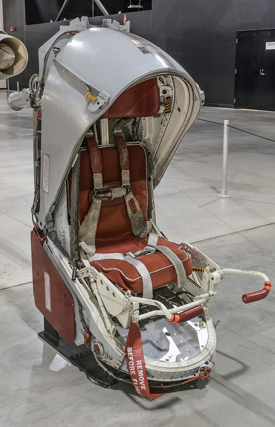 Stanley Aviation escape capsule for the B-58 Hustler crew