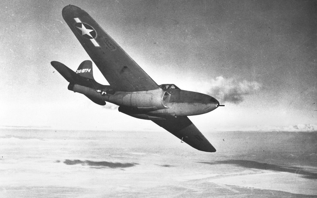 El P-59 Airacomet: el primer avión a reacción estadounidense oculto tras una hélice falsa.