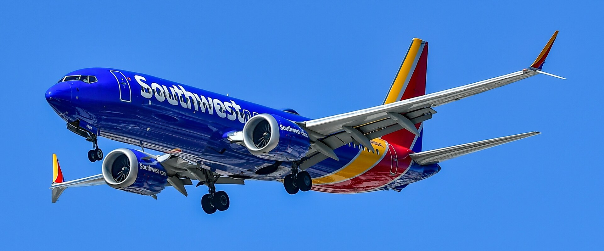 A Boeing 737 MAX in airline service