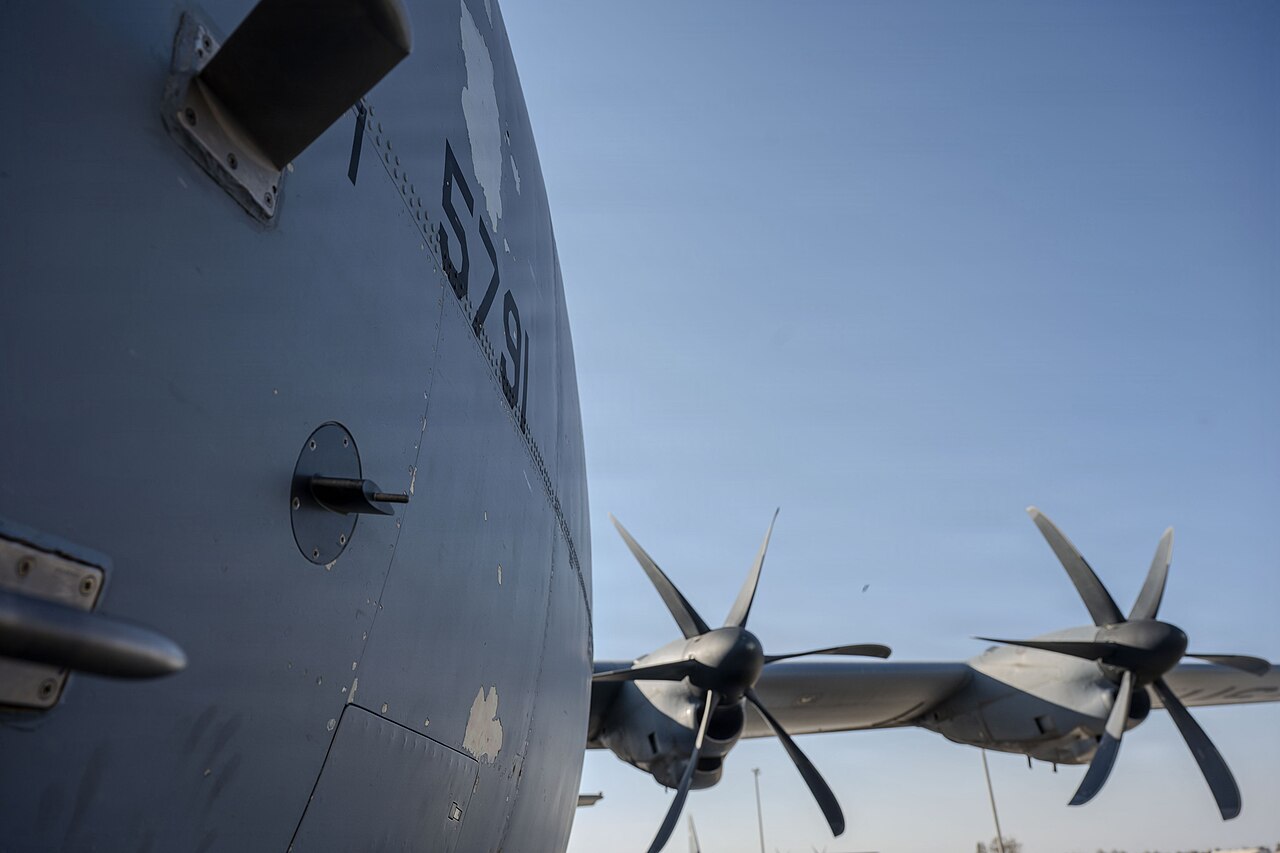 C-130J Super Hercules in flight