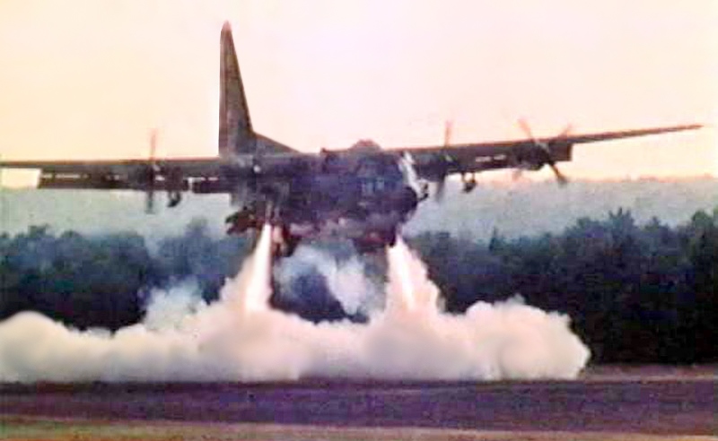 The Rocket-Powered Hercules Built to Land in a Stadium