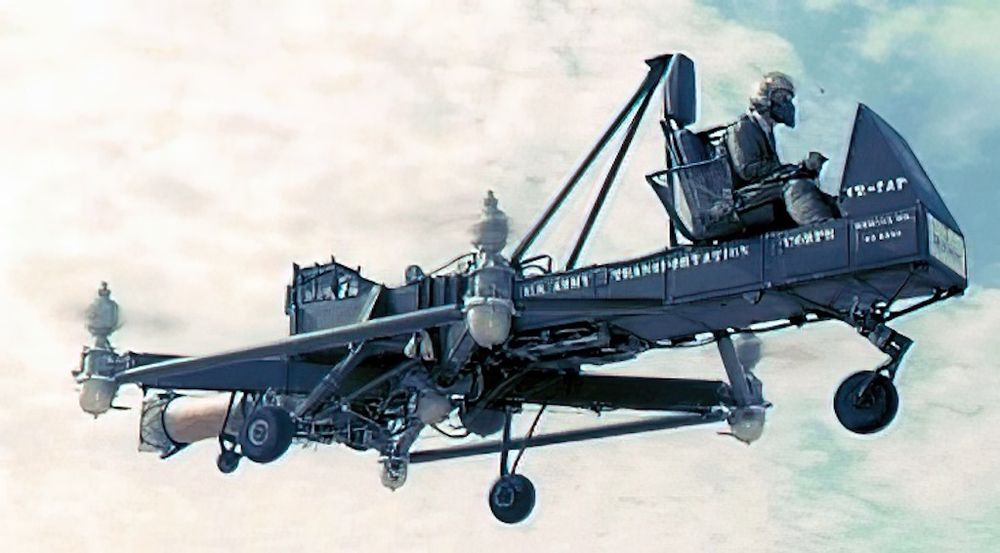 Jeep volante Curtiss-Wright VZ-7 Jeep volante Curtiss-Wright VZ-7, armée américaine