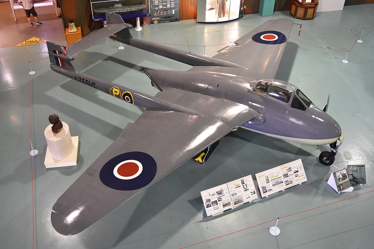 Eine de Havilland Sea Vampire