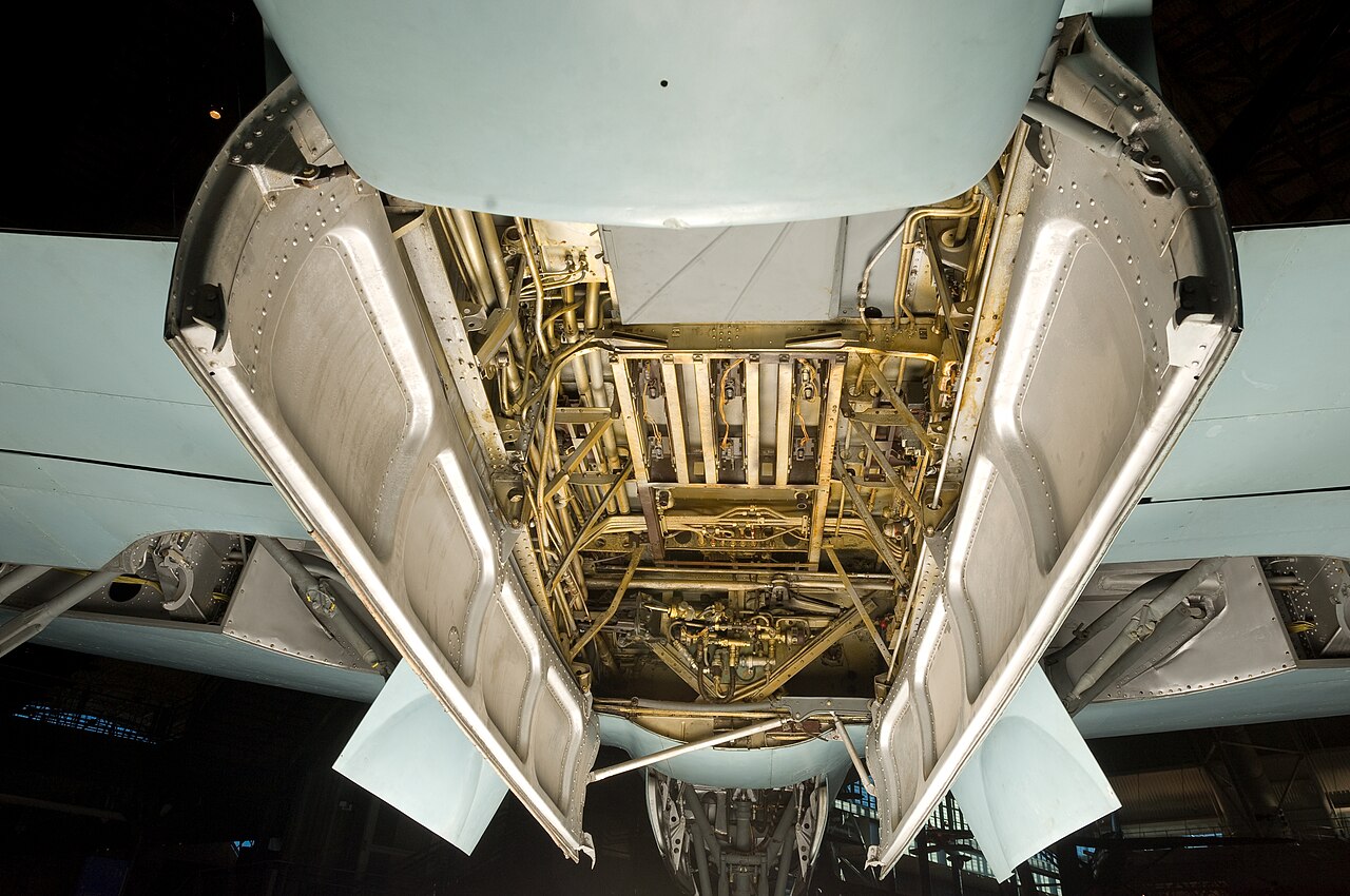 Underside of the Dornier Do 335 Pfeil