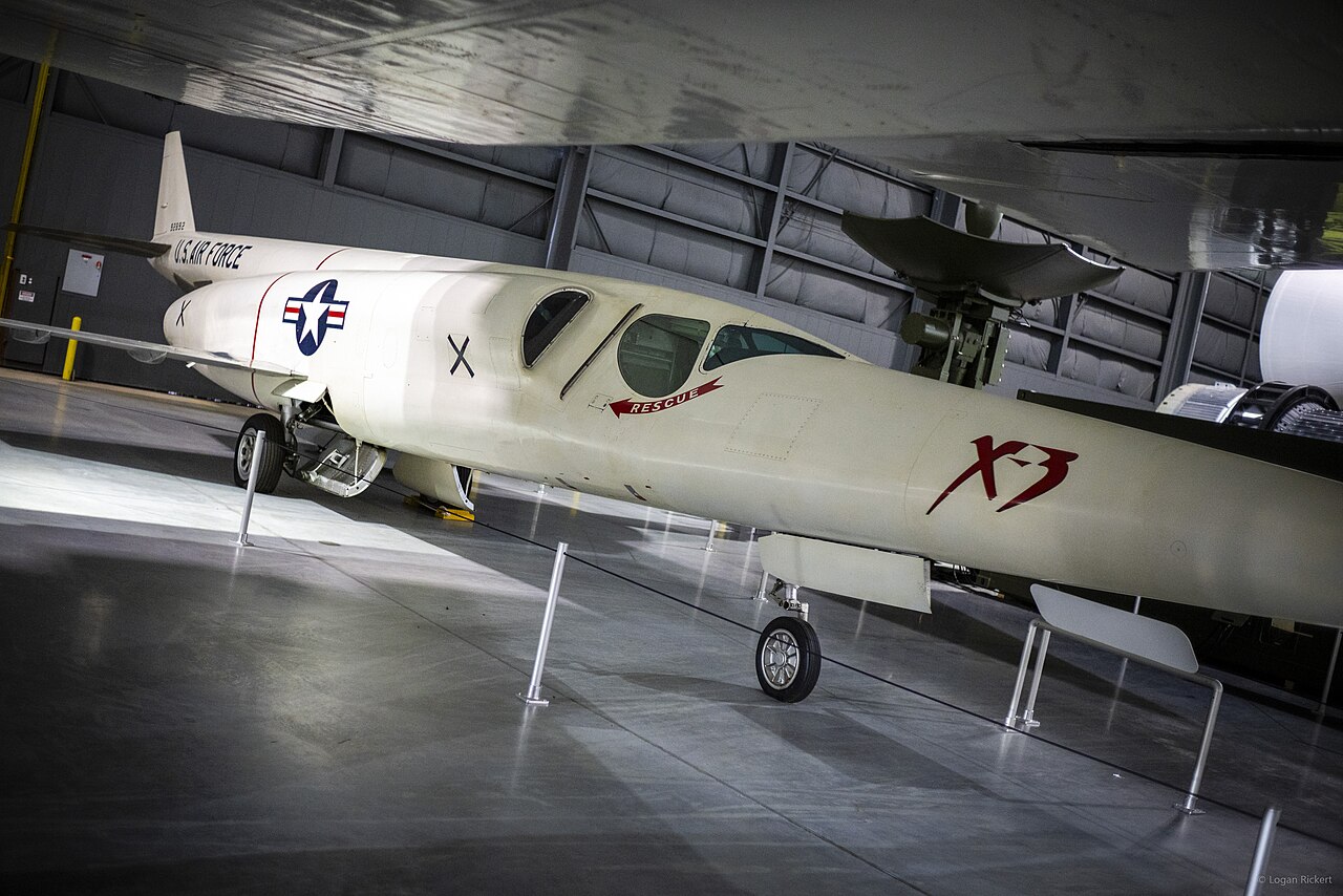Douglas X-3 Stiletto on the lakebed