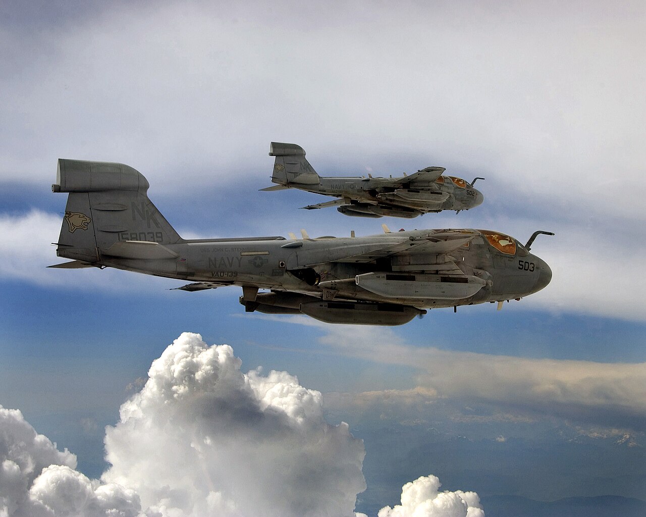 Avion de guerre électronique Grumman EA-6B Prowler