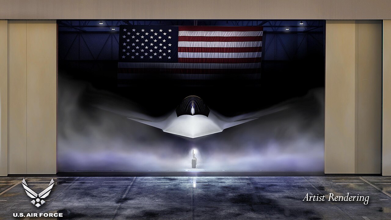 Rappresentazione artistica dell'F-47