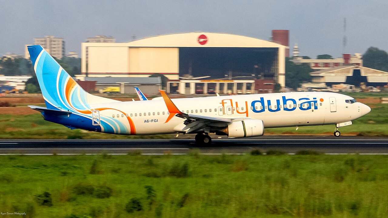 Flydubai Boeing 737 Max Lackierung