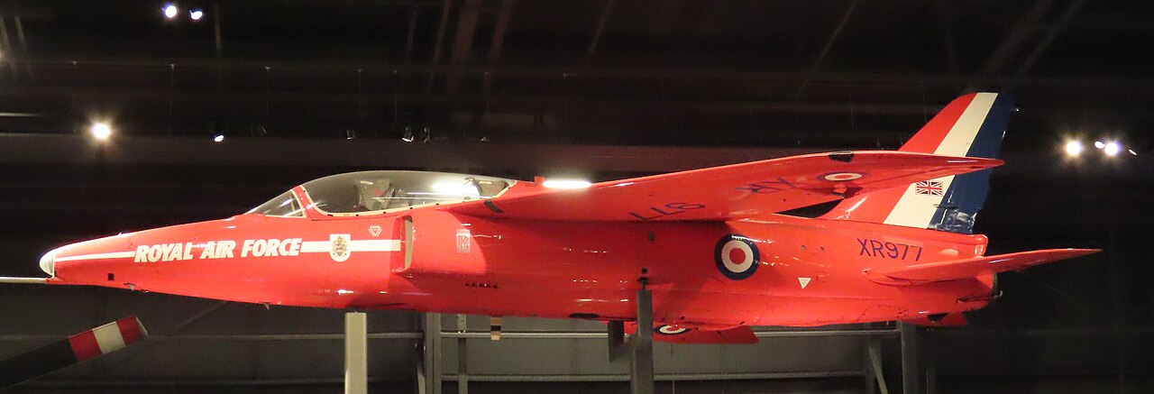 A preserved Folland Gnat