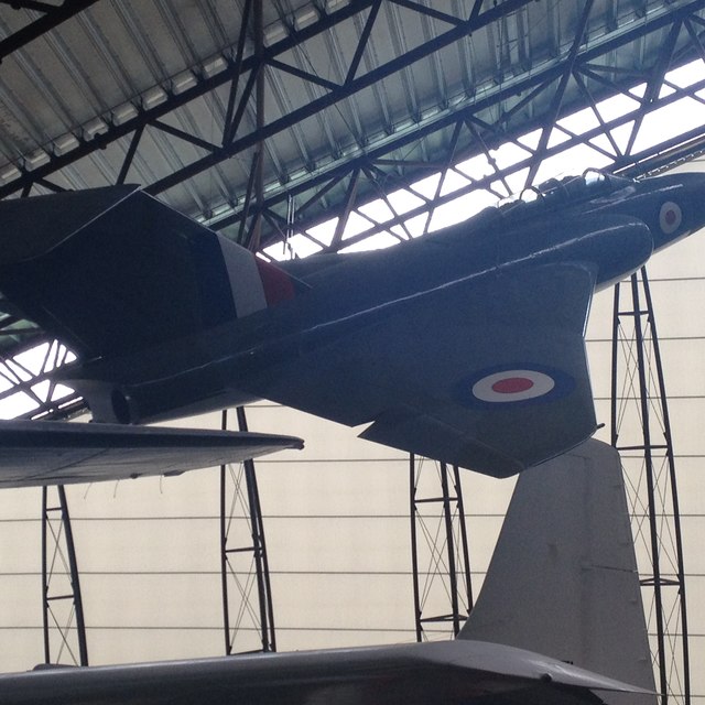 A preserved Gloster Javelin