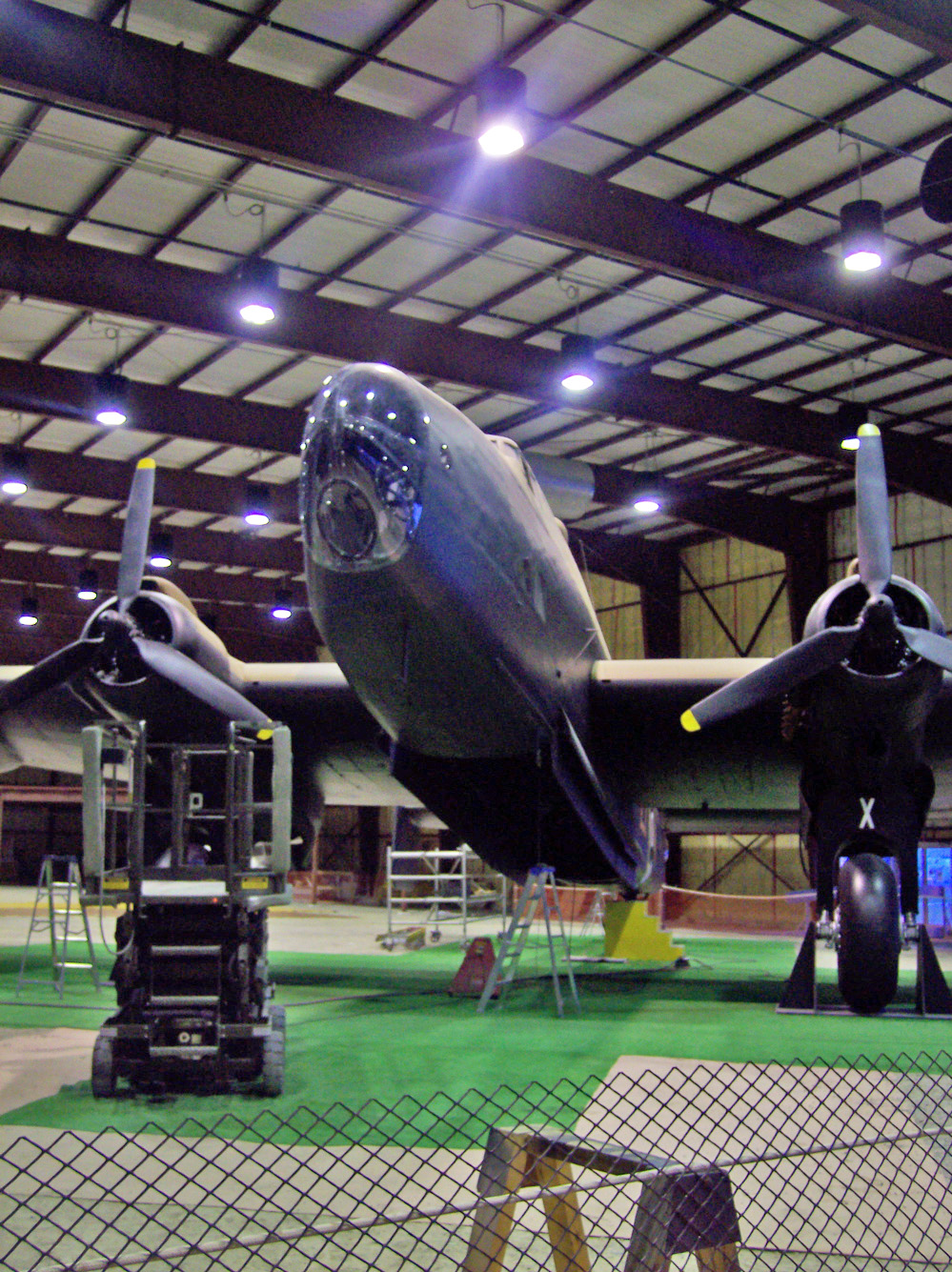 Restored Halifax NA337 at Trenton, Canada