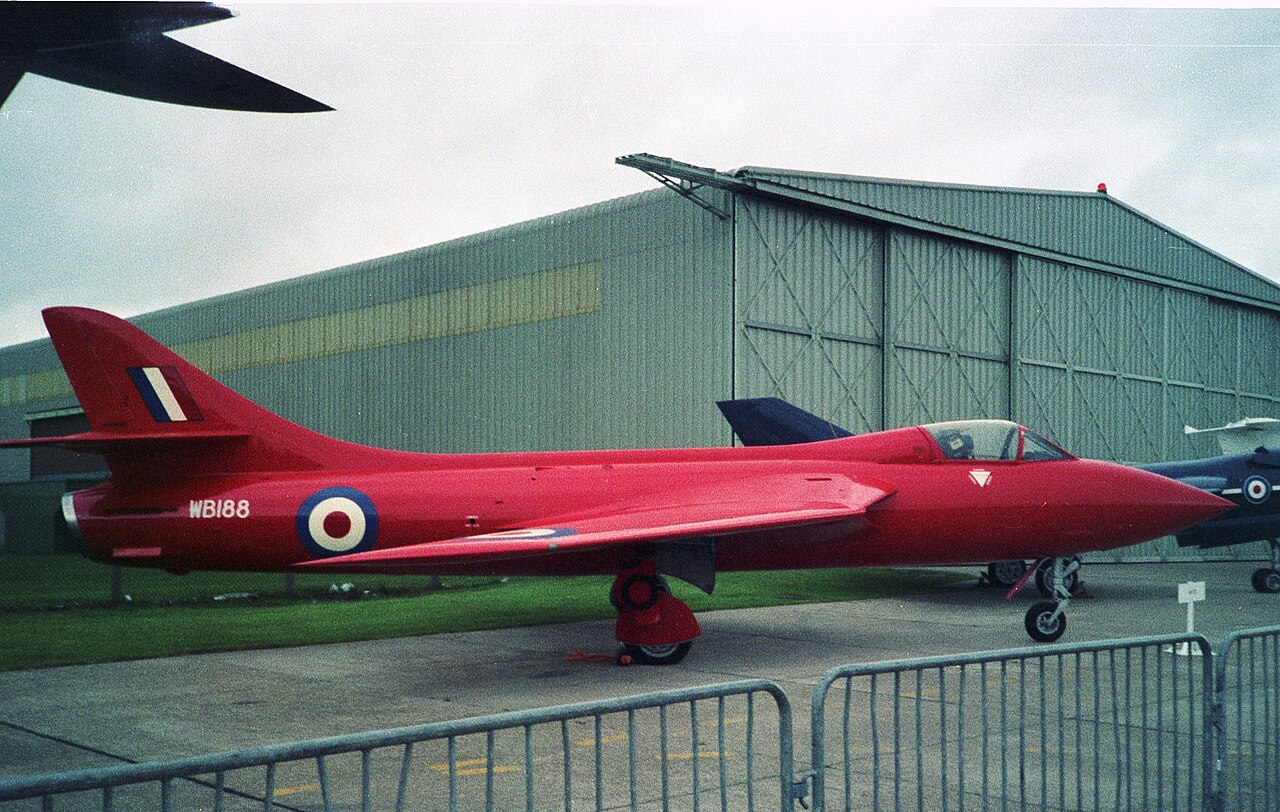 Hawker Hunter WB188, the red world-speed-record aircraft