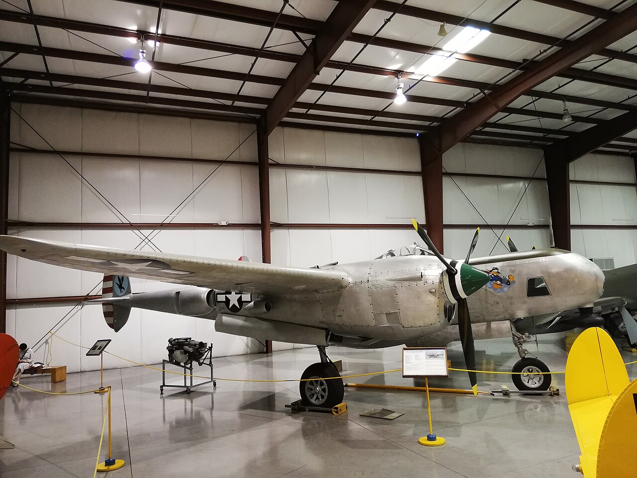 A Lockheed F-5 Lightning reconnaissance aircraft