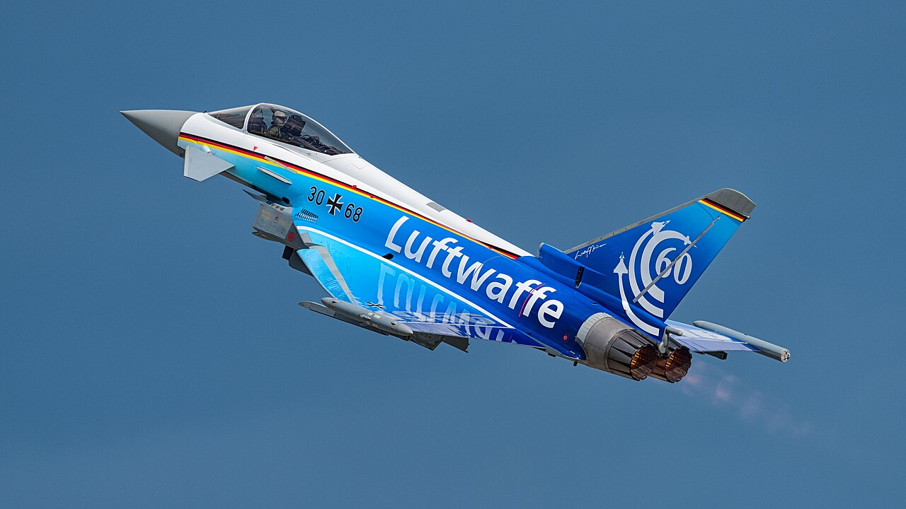 German Air Force Eurofighter Typhoon in special livery