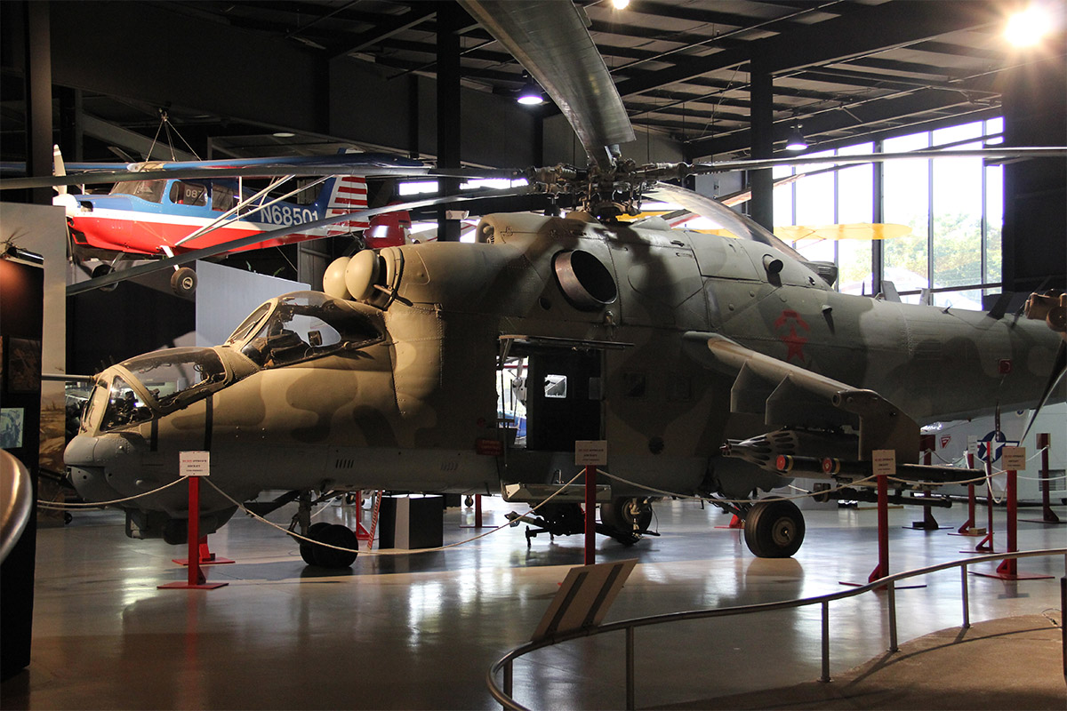 Mi-25 Hind export version at a museum