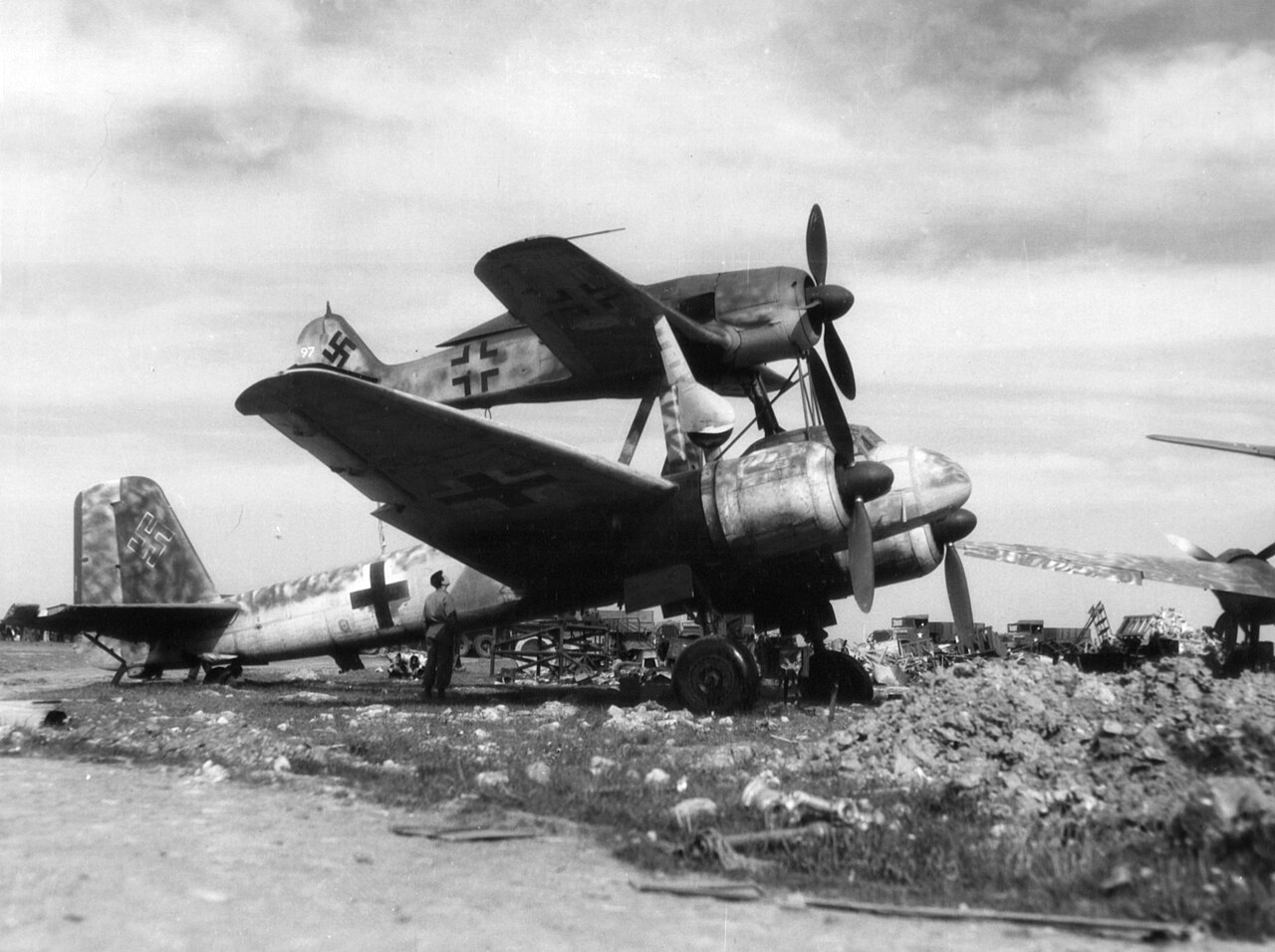 Mistelzweig des Todes: Der Huckepackbomber der Luftwaffe