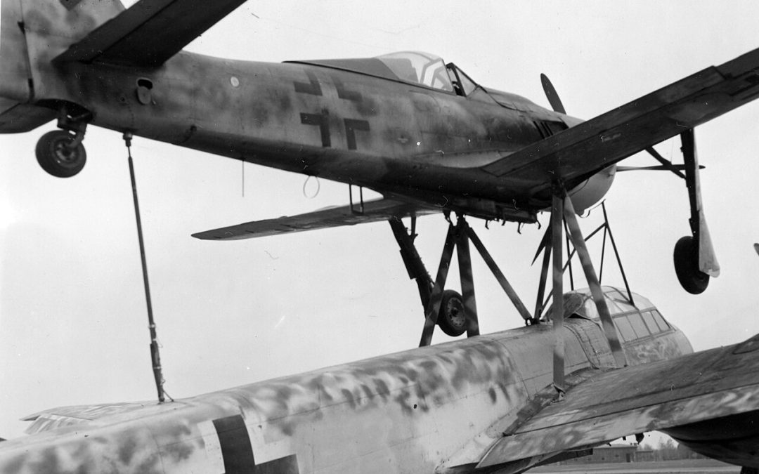 Mistelzweig des Todes: Der Huckepackbomber der Luftwaffe