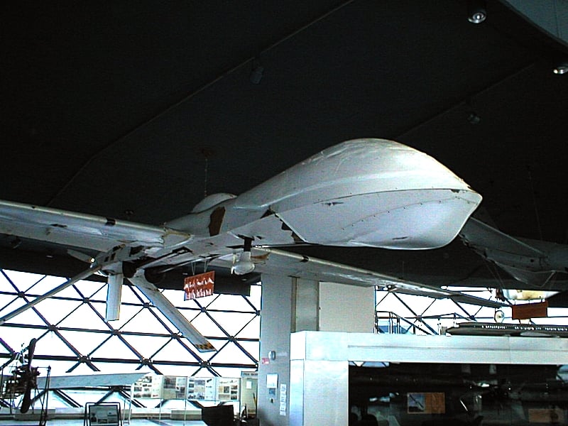 Eine General Atomics MQ-1 Predator, der direkte Vorfahre des Reapers