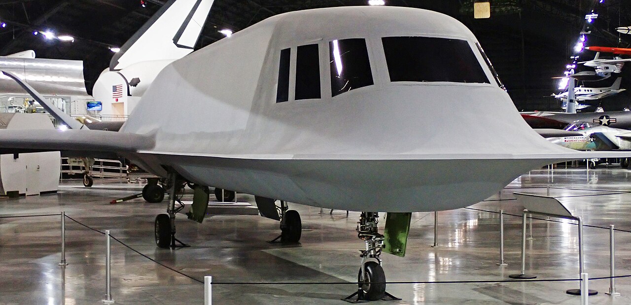 Northrop Tacit Blue at the National Museum of the USAF