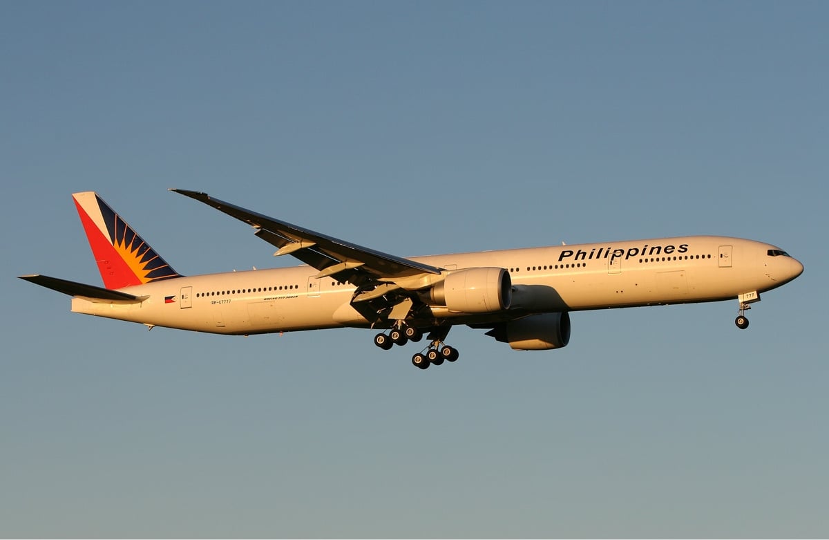 Boeing 777-300ER della Philippine Airlines