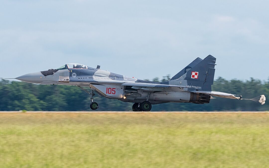 Polen friert seine MiG-Kampfjets für die Ukraine ein.