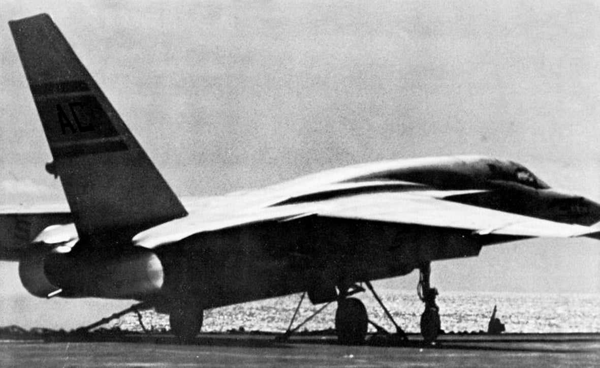 An RA-5C Vigilante launching from a carrier