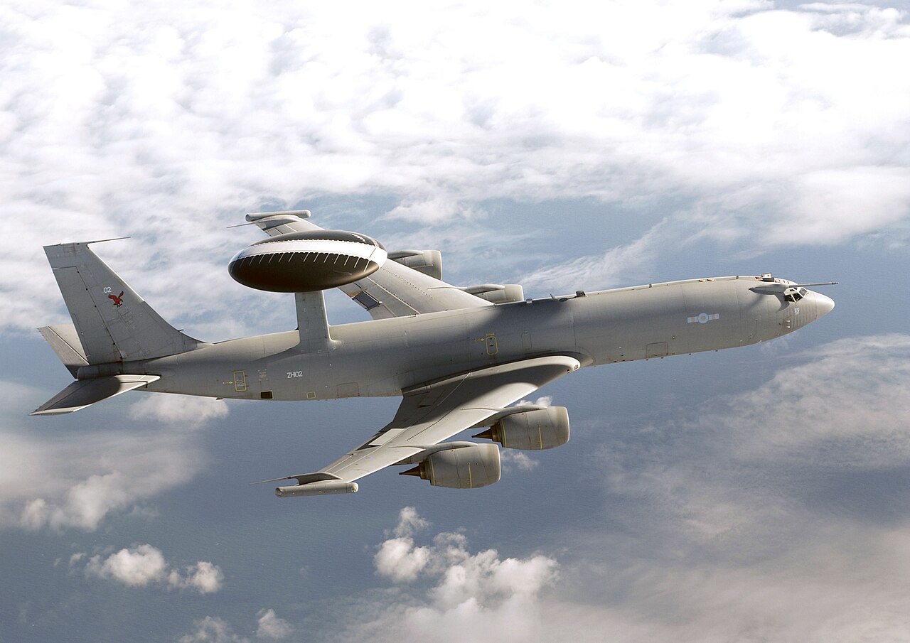 Royal Air Force E-3D Sentry AWACS aircraft