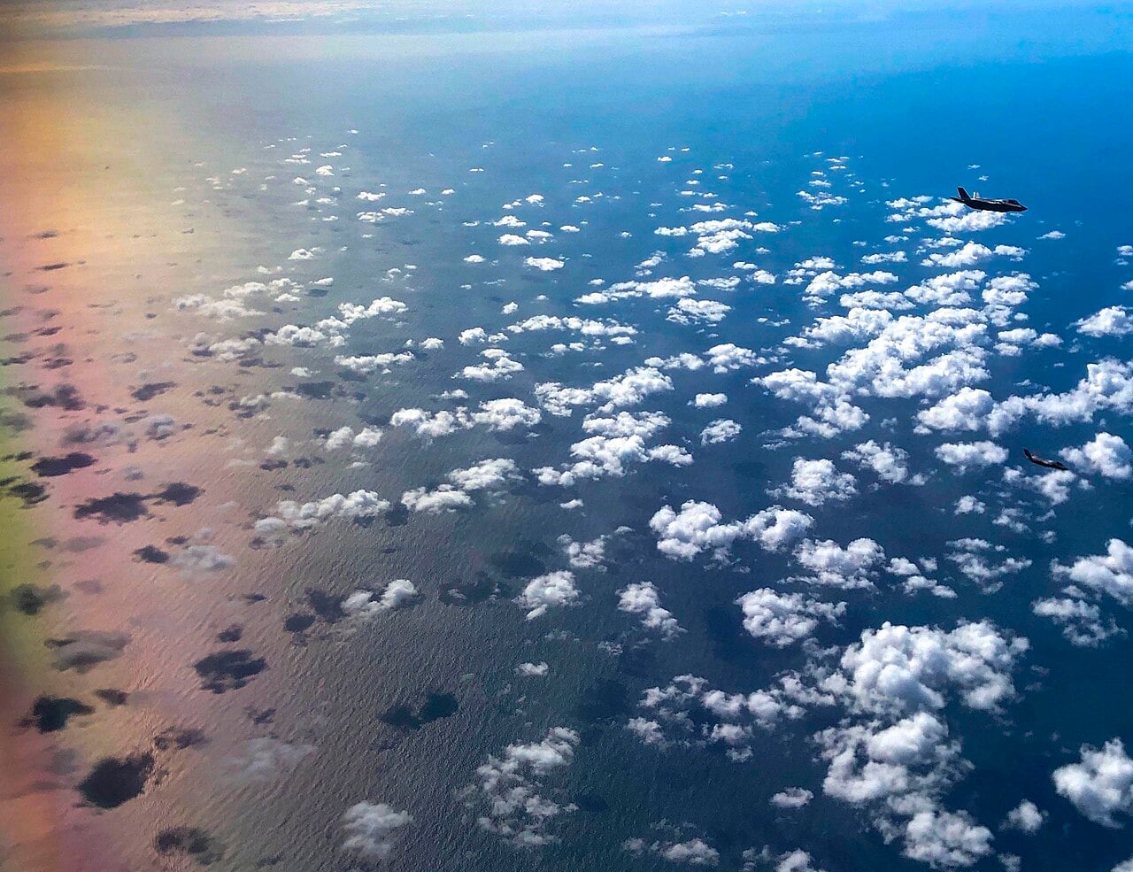 RAF F-35B Lightnings im Flug