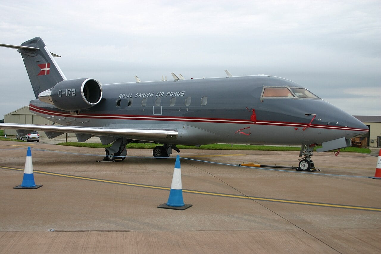 Challenger CL-604 de la Force aérienne royale danoise