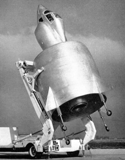 Ringflügel-VTOL-Flugzeug SNECMA Coléoptère, 1959